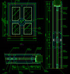 各种门的立面图及大样详图集