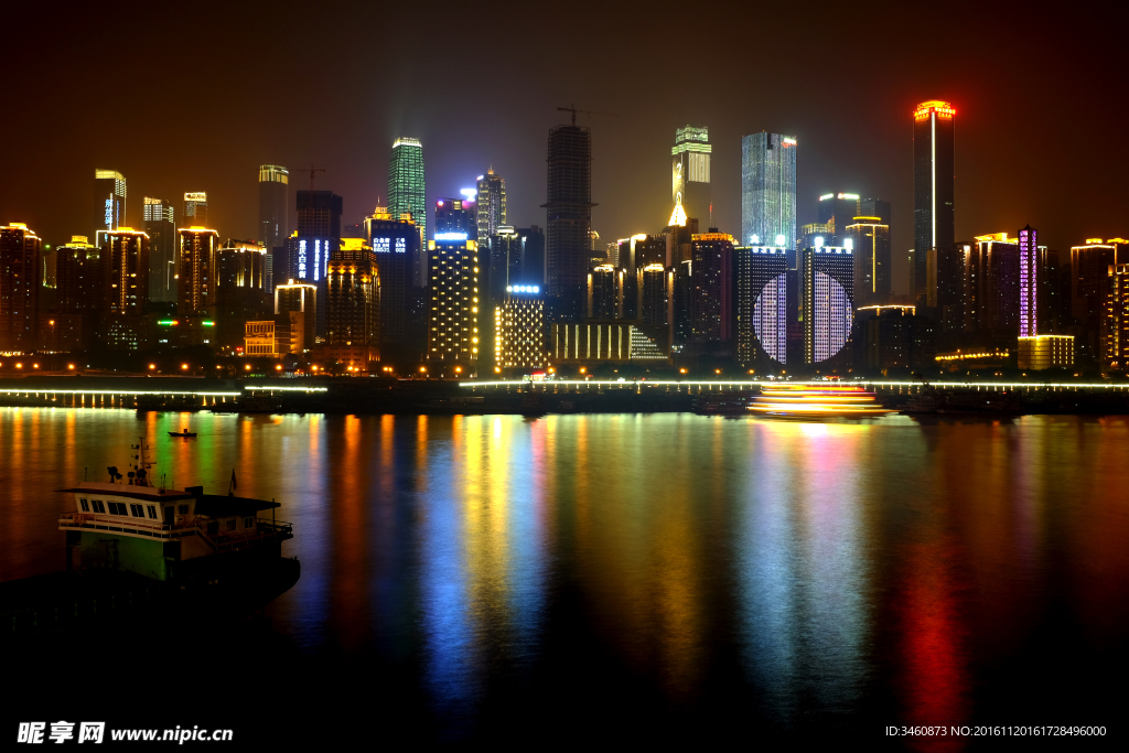 城市夜景图片