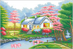 十字绣 幸福小屋
