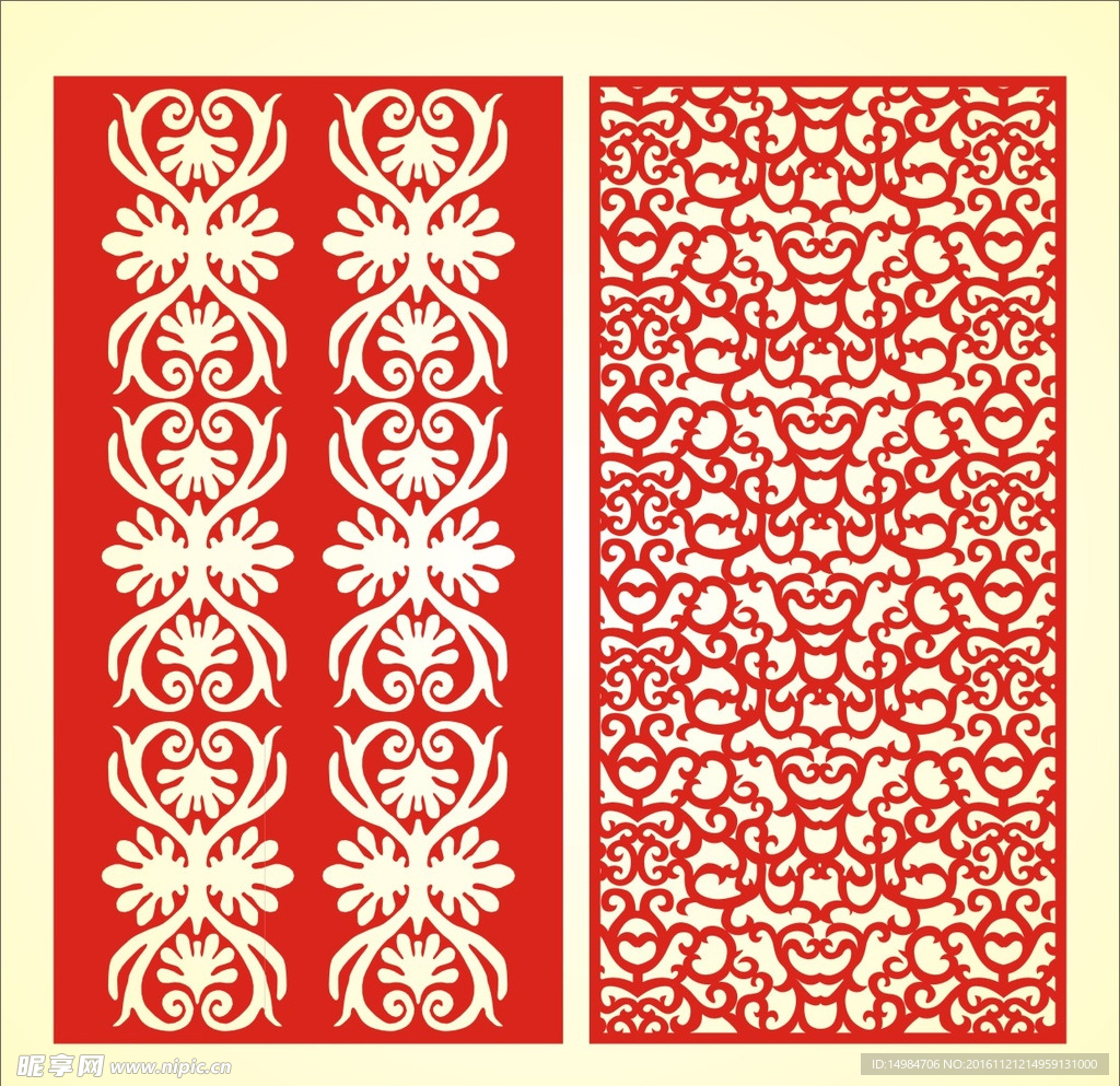 花纹边框