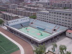 静宁县体育场灯光球场鸟瞰