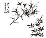 竹矢量图