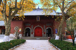 栖霞山红叶 栖霞古寺