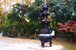 栖霞山红叶 栖霞古寺