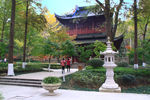栖霞山红叶 栖霞古寺