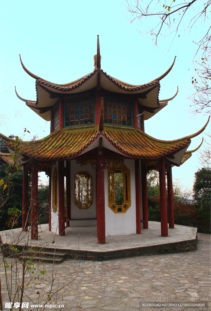 栖霞山红叶 栖霞古寺