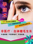孕睫术海报