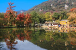 天平山红枫