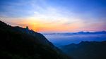 沂蒙山望海楼观日出
