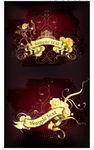 华丽欧式花纹banner