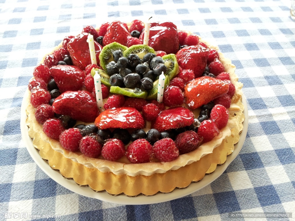 美味生日蛋糕