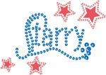 五角星字母素材
