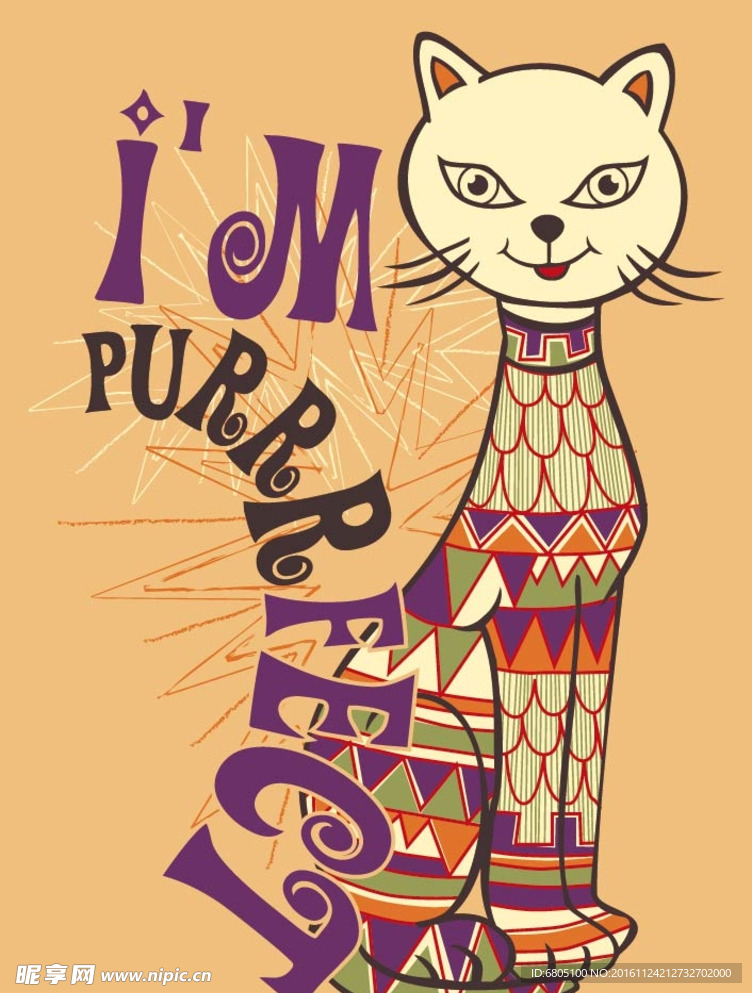 可爱小猫素材