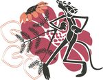花纹人物线条素材