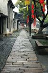 江南的古镇街道