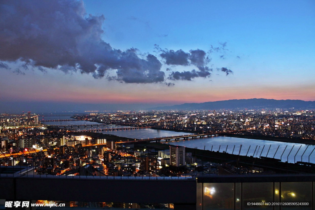 城市夜景风光图片