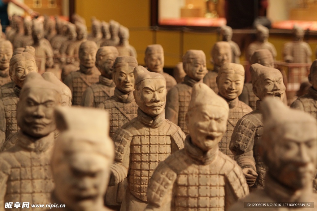 中国的兵马俑