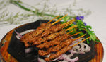 铁板羊肉串