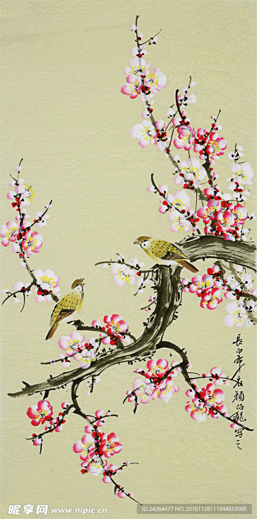 梅花喜鹊