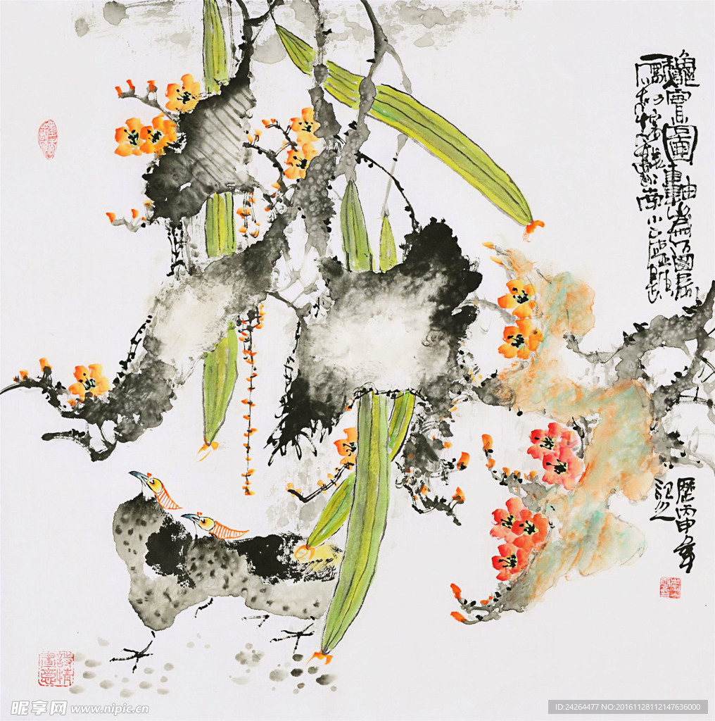 抽象丝瓜