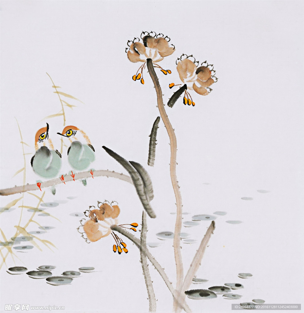 水墨画