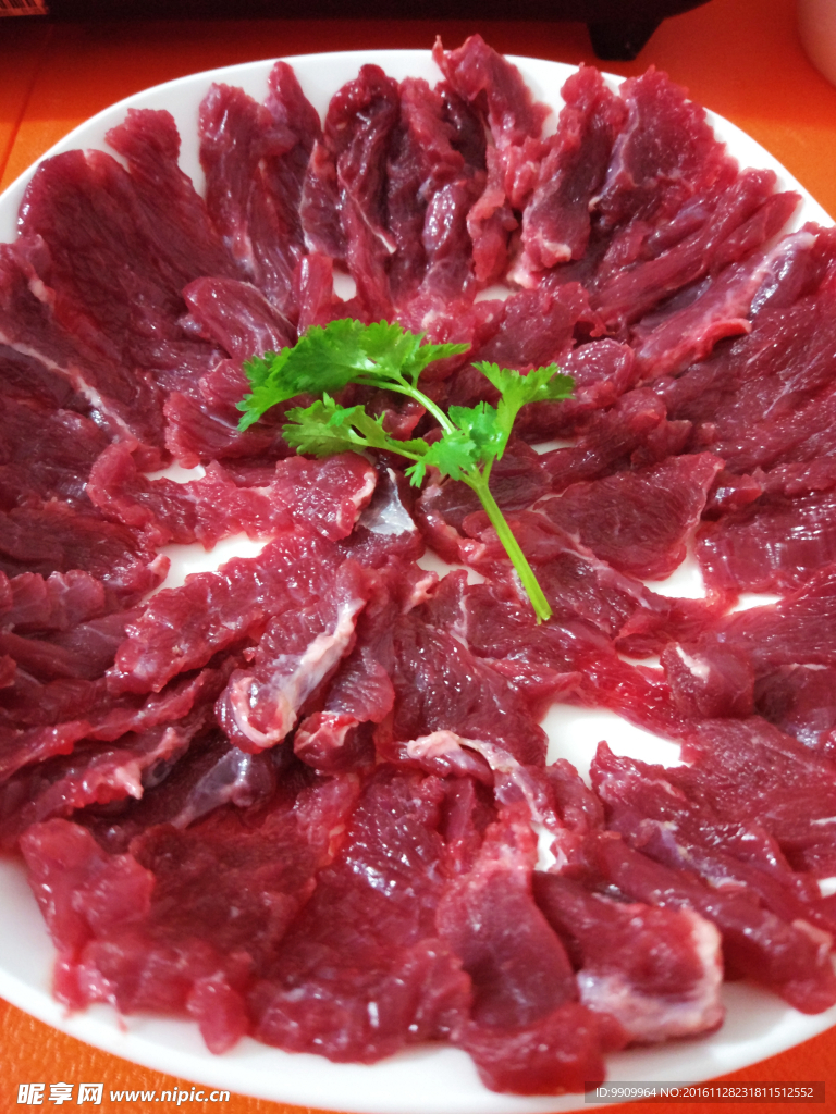 手切牛肉