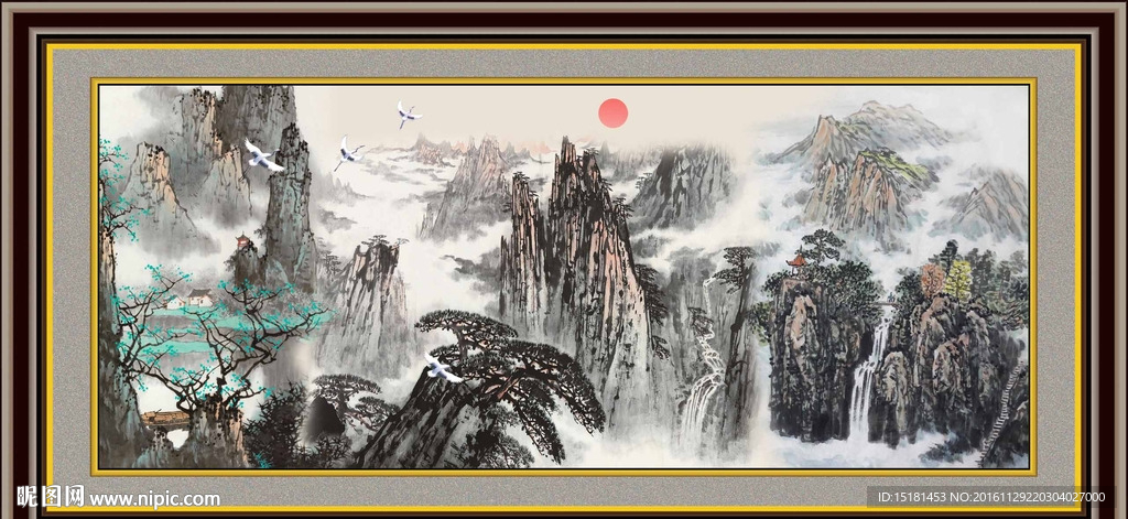 国画山水