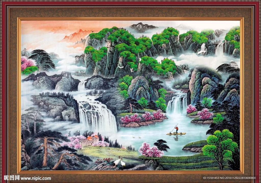国画山水