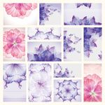 炫彩花朵花纹