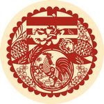 春字剪纸