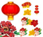 牡丹花 灯笼