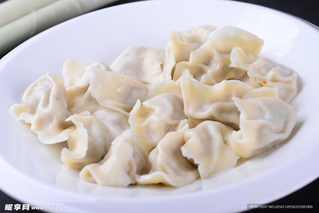 大葱猪肉水饺