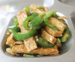 尖椒炒豆干