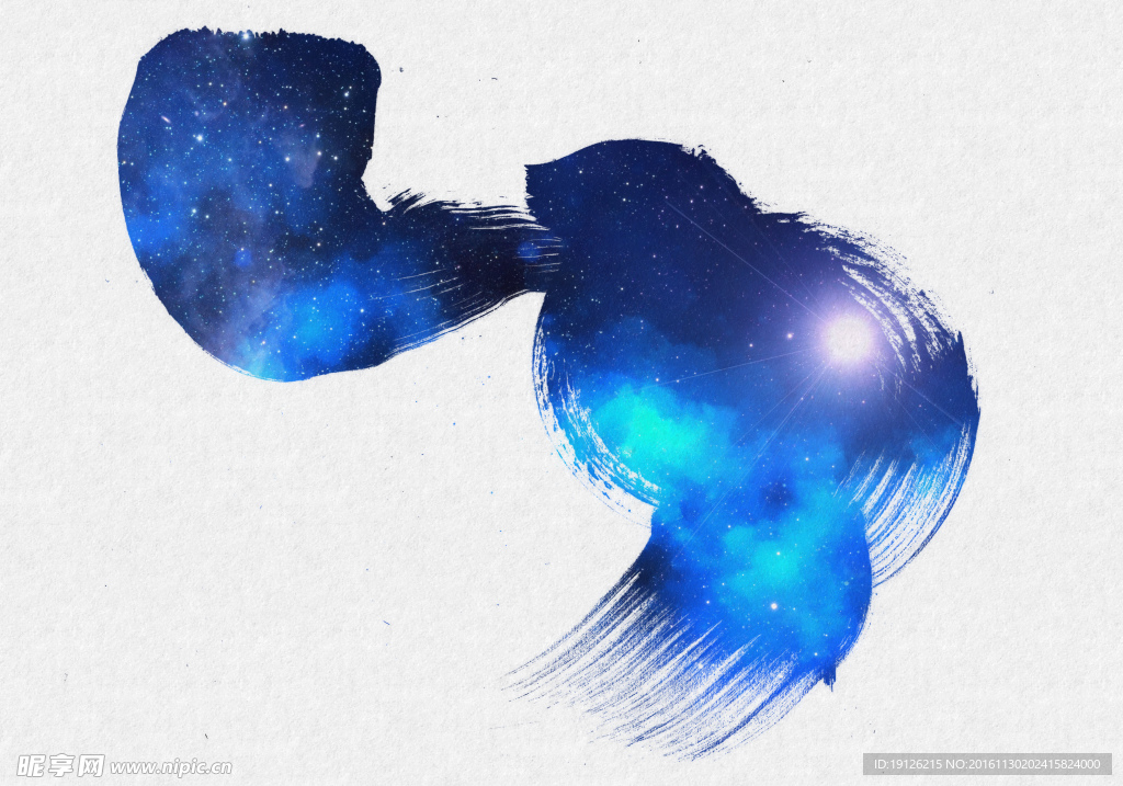 星空水彩