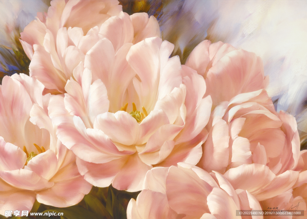 装饰画 花
