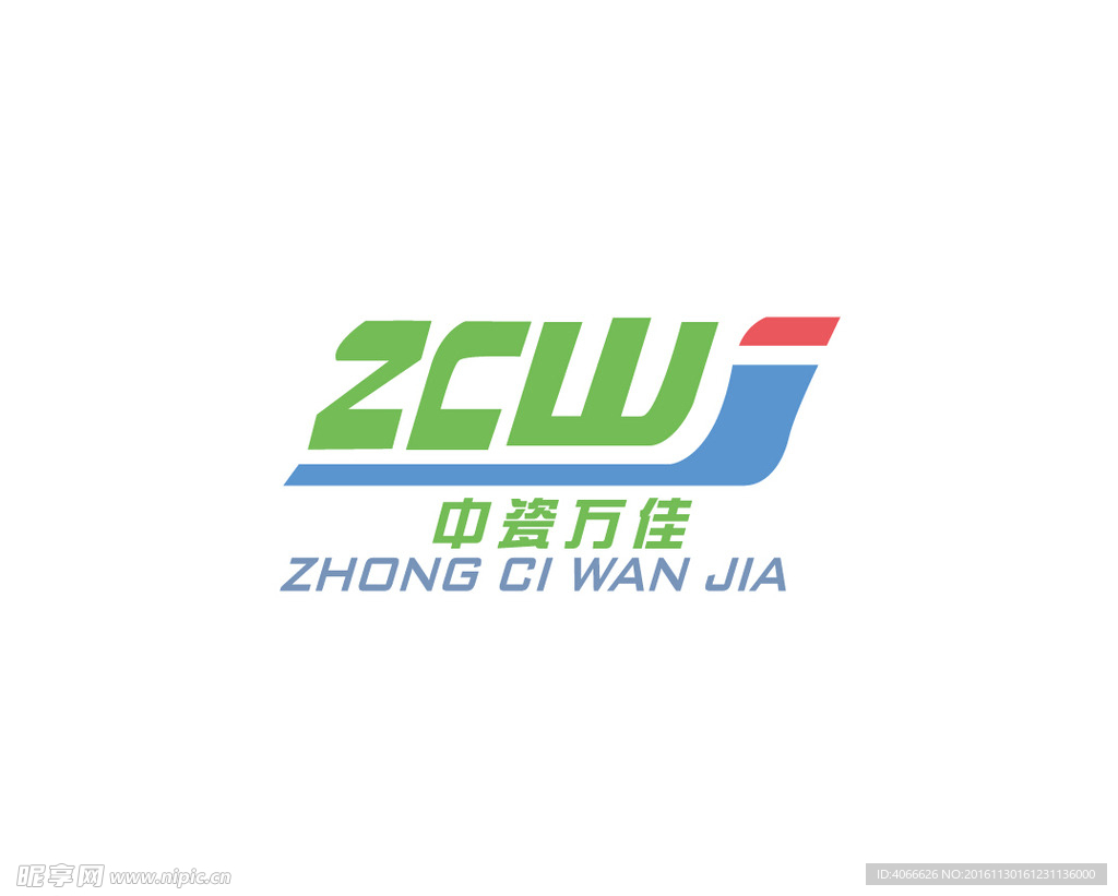 中瓷万佳矢量logo