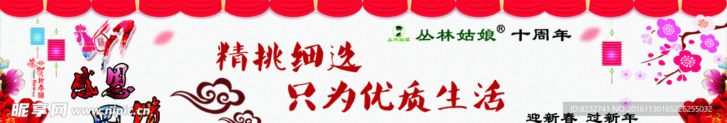 2017 新年 牡丹 新春