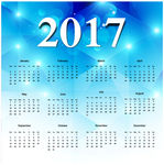 2017日历素材