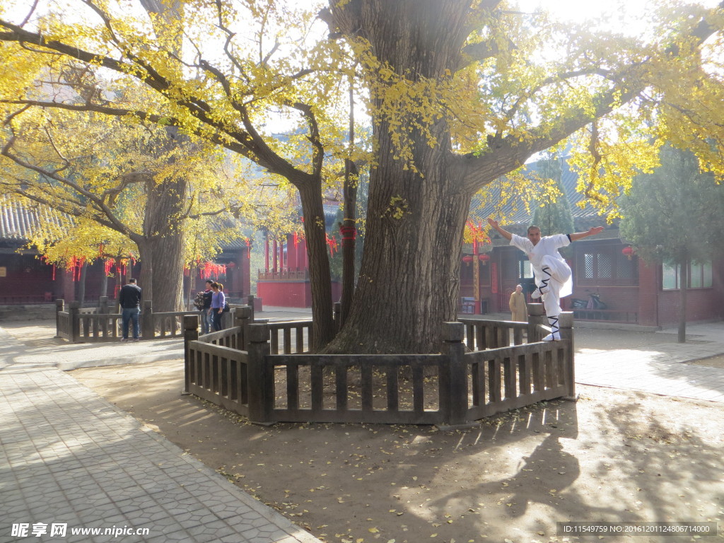 嵩山法王寺内景