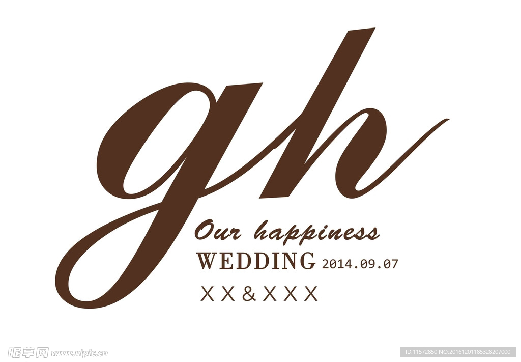 婚礼LOGO
