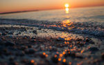 海边夕阳