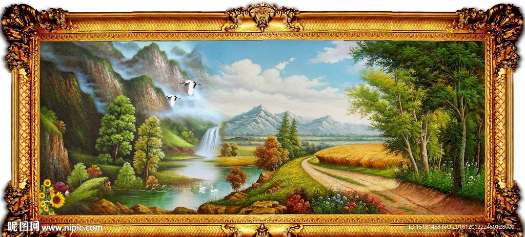 风景油画