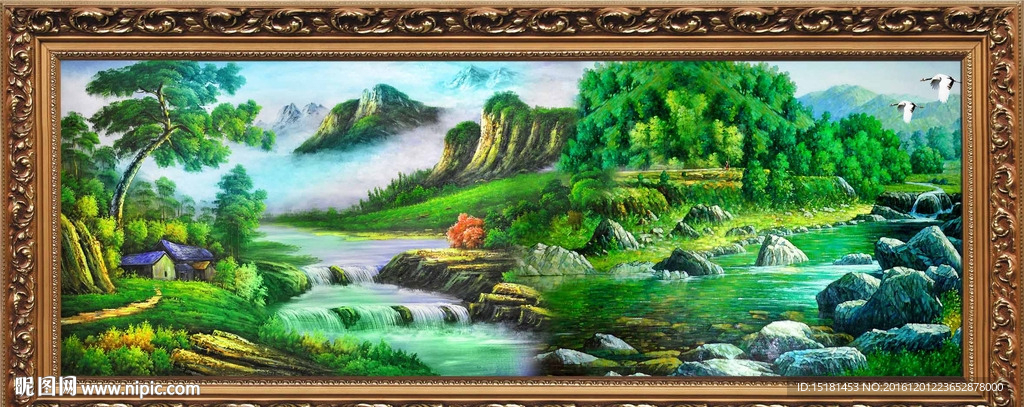 风景油画