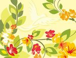 插画矢量图 花纹素材