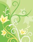 插画矢量图 花纹素材