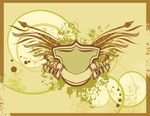 插画矢量图 花纹素材