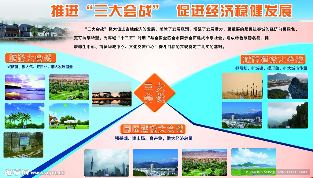 会战展板