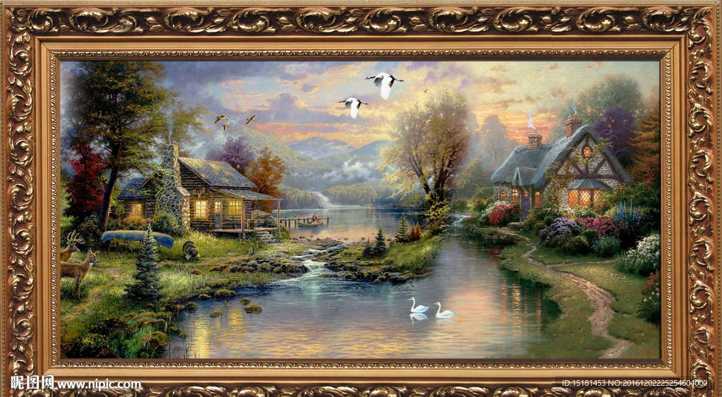风景油画
