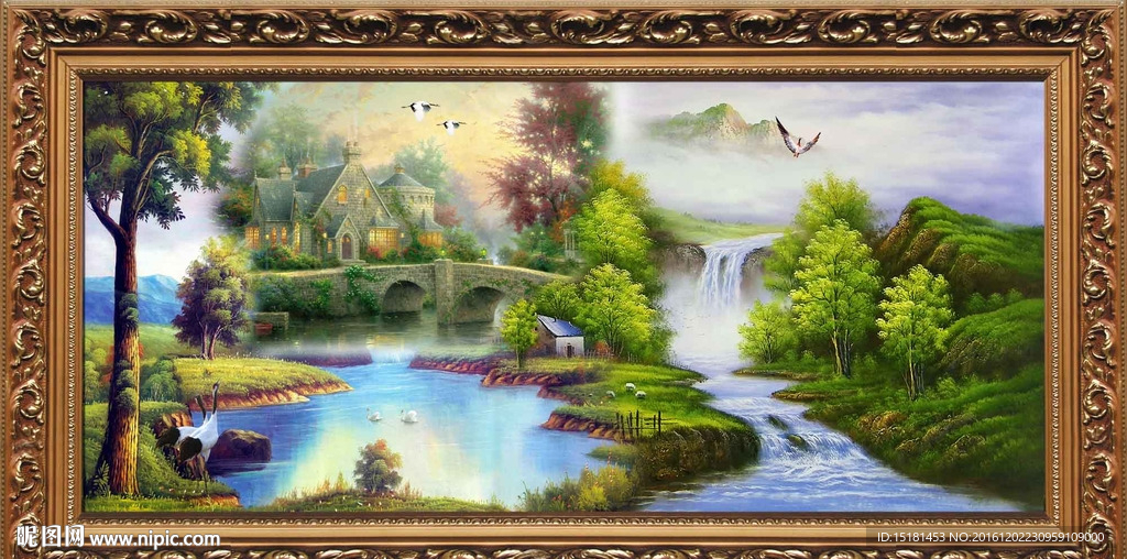 风景油画