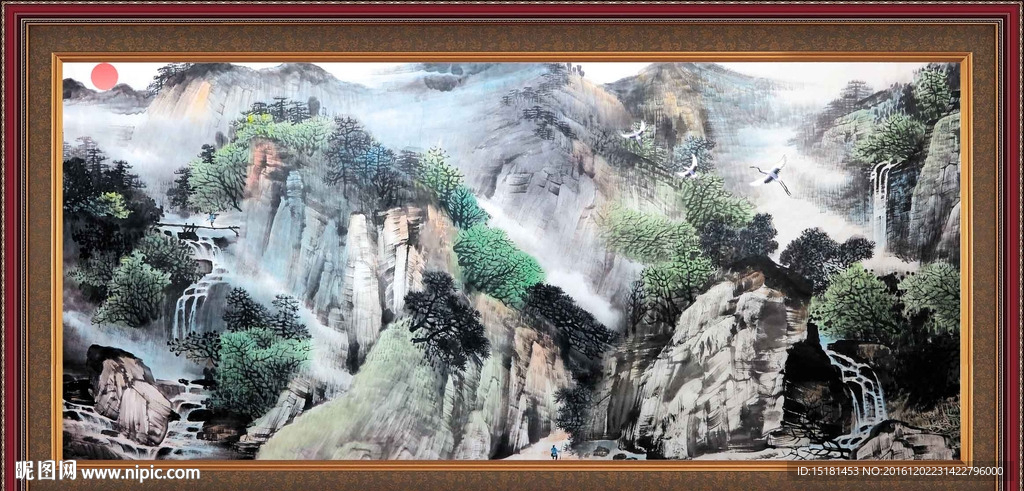 国画山水